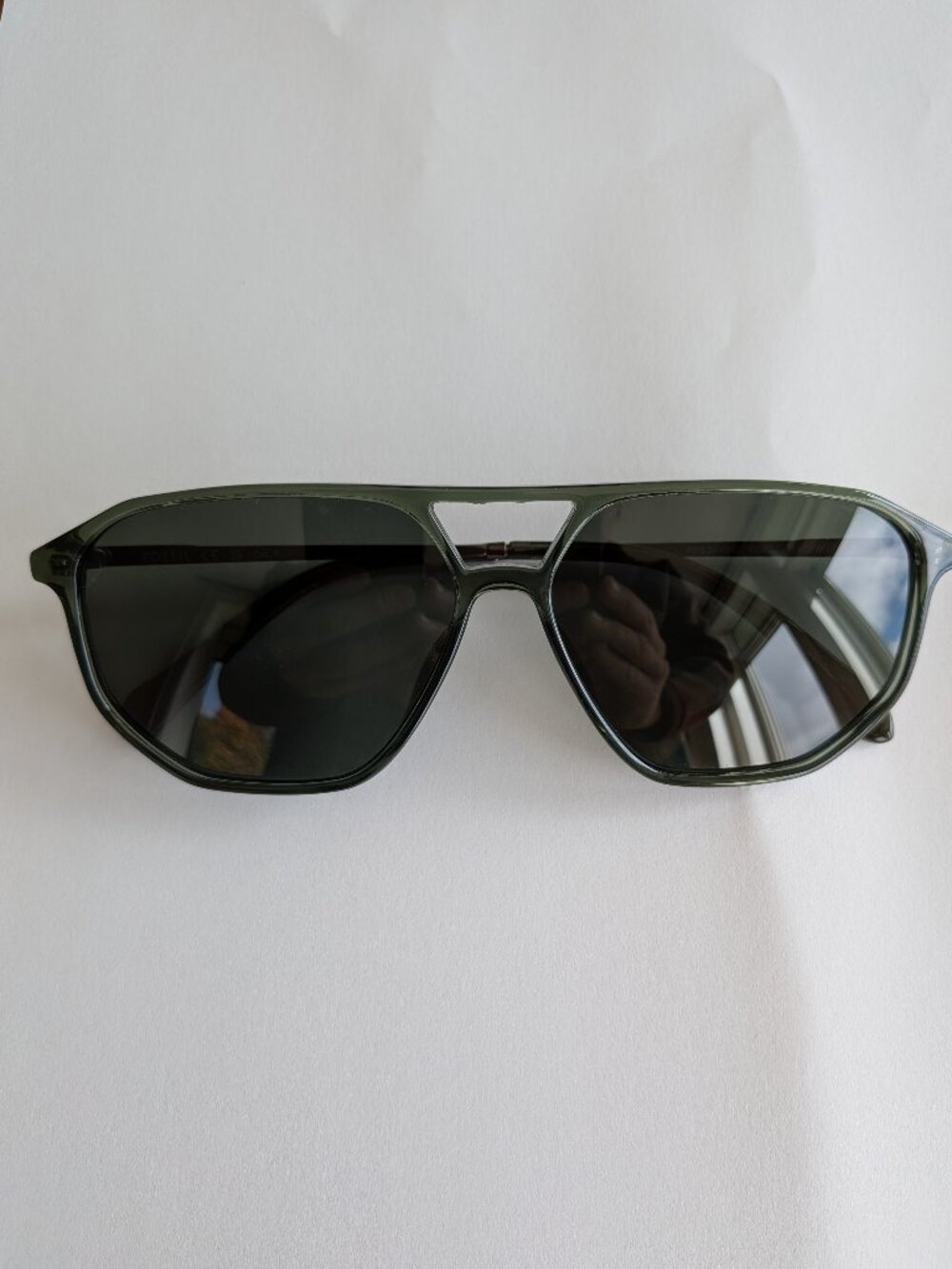 Fossil sunglasses for men green